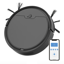 WIFI APP Control English Version Robot Vacuum Cleaner  With Low Noise